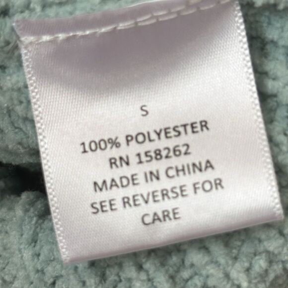 ASOS Generation K cropped blue mock-neck sweater EUC size small 24C - Picture 4 of 5